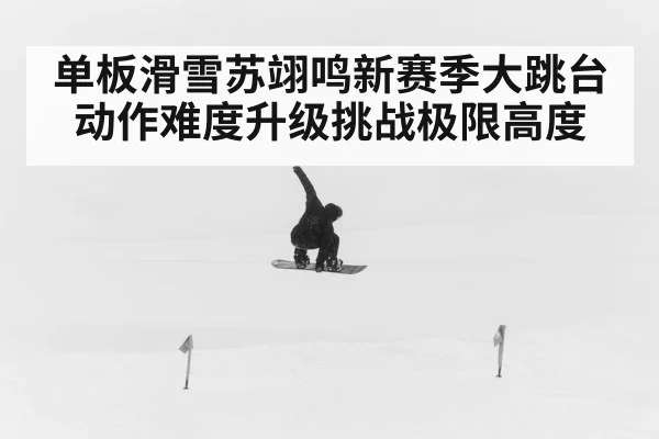 单板滑雪苏翊鸣新赛季大跳台动作难度升级挑战极限高度（Xingkong）